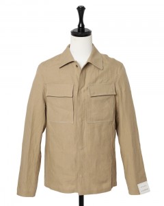 リネン シャツジャケット【JWORKERMAN】