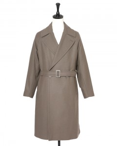 ウールナイロン ダブルブレストコート【BRINDISI/ブリンディジ】