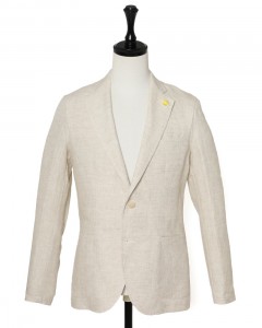 リネン 2B シングル ジャケット【CORALLO/コラッロ】