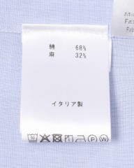 Finamoreコットンリネン カッタウェイシャツ【SIMONE/J/BALI】mb_18l