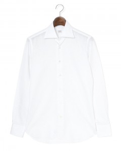 コットンリネン セミワイドカラー シャツ【GAIOLA/ガイオラ】