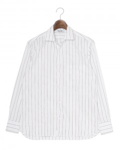 コットン ストライプシャツ