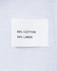 ERRICO FORMICOLAコットンリネン レギュラーカラーシャツ【HUGO】mb_15l