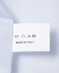 ERRICO FORMICOLAコットンリネン レギュラーカラーシャツ【HUGO】mb_16l