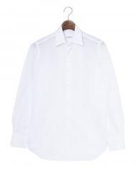 ERRICO FORMICOLAコットンリネン レギュラーカラーシャツ【HUGO】mb_c2