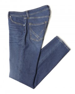 スリムフィット インディコ ジャージーデニム【LEONARDO】