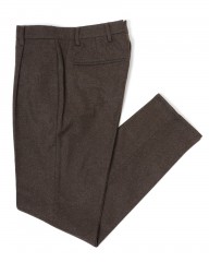 giabsarchivioウォッシャブルフランネルワンプリーツパンツ【DANTE700/SPACE-FIT】mb_c5