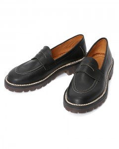 オイルドカーフレザー ローファー