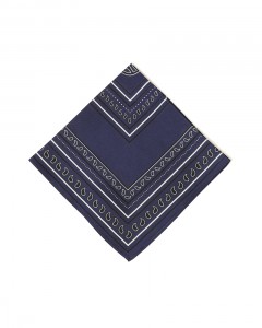 ペイズリー シルクスカーフ【50cm×50cm】