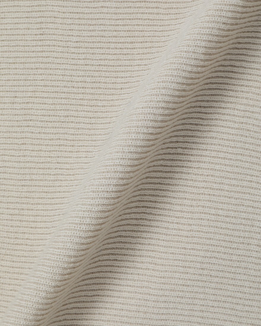 ハイゲージVネックニットプルオーバー【HIGH GAUGE WOOL COTTON RIB