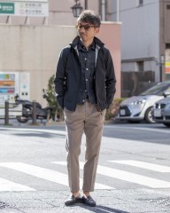 Hernoゴアテックス フーデッドジップ ブルゾン【FUNCTIONAL WARDROBE】mb_ma