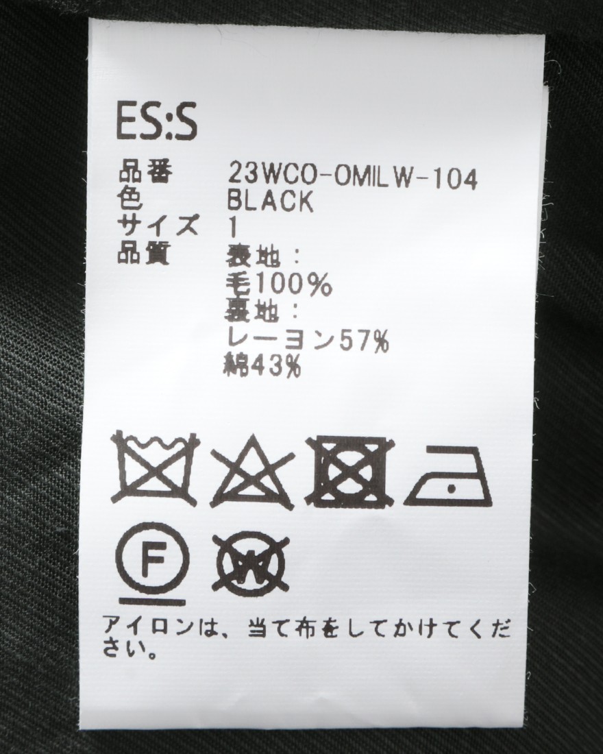 ウールサージ トレンチコート【総裏】｜ES:S（エス）｜TOKYOlife