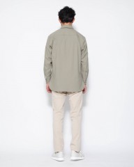 ES:Sリネン混 シャツ【REGULAR COLLAR SHIRT】mb_23l