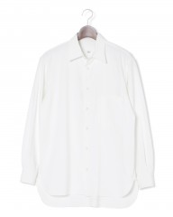 ES:Sリネン混 シャツ【REGULAR COLLAR SHIRT】mb_c0