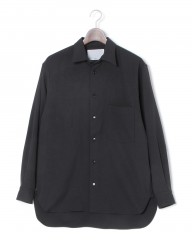 ES:Sリネン混 シャツ【REGULAR COLLAR SHIRT】mb_c2