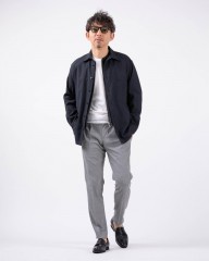 ES:Sリネン混 シャツ【REGULAR COLLAR SHIRT】mb_ma