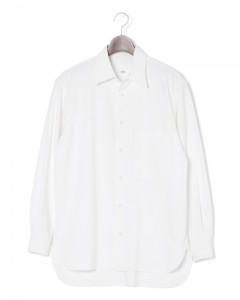 リネン混 シャツ【REGULAR COLLAR SHIRT】