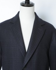 Hevoチェックウールチェスターコート【OSTUNI】mb_01l