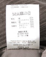 CIRCOLOコーデュロイ シングルジャケットmb_20l