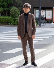 CIRCOLOコーデュロイ シングルジャケットmb_ma