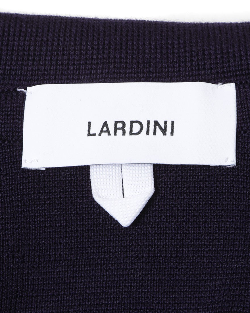 LARDINI2Bシングル ニットジャケット13l