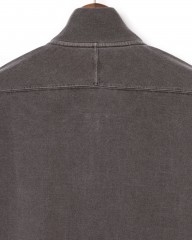 three dotsピグメントダイ コットンジップブルゾンmb_12l