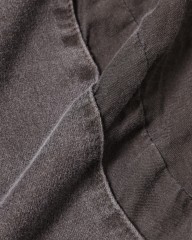 three dotsピグメントダイ コットンジップブルゾンmb_19l