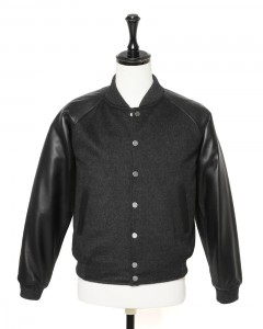 ウールメルトンラムレザー アワードジャケット【AWARD BLOUSON/R531】
