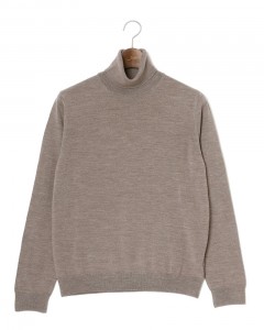 12G タートルネック ニット【SLIM FIT】