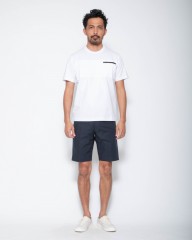 Hernoナイロン切替え半袖コットンTシャツ【FUNCTIONAL WARDROBE】mb_01l