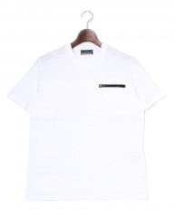 Hernoナイロン切替え半袖コットンTシャツ【FUNCTIONAL WARDROBE】mb_c0