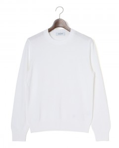 8Gソフトコットン クルーネックニット