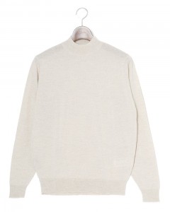 30G ロングスリーブモックネックニット【KILDAY/MODERN FIT】