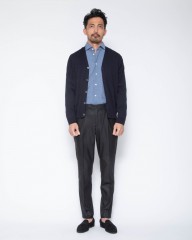 JOHN SMEDLEY30G シーアイランドコットン 長袖カーディガン【WISTING/MODERN FIT】mb_16l