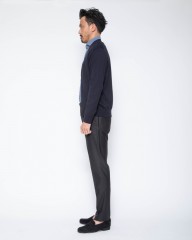 JOHN SMEDLEY30G シーアイランドコットン 長袖カーディガン【WISTING/MODERN FIT】mb_17l