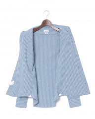 giannettoコットンストライプカッタウェイシャツ【VINCI FIT】mb_08l