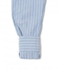 giannettoコットンストライプカッタウェイシャツ【VINCI FIT】mb_12l