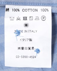 giannettoコットンストライプカッタウェイシャツ【VINCI FIT】mb_14l