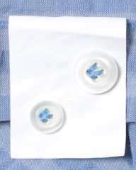 giannettoコットンストライプカッタウェイシャツ【VINCI FIT】mb_15l