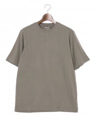 three dotsサンデッドジャージ モダンフィット クルーネック Tシャツ【Sanded Jersey】mb_c5