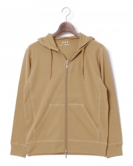 three dotsオーガニックコットンニット ダブルジップパーカー【New Daniel/OrganicCotton Knit】mb_c7