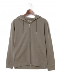 three dotsオーガニックコットンニット ダブルジップパーカー【New Daniel/OrganicCotton Knit】mb_c8