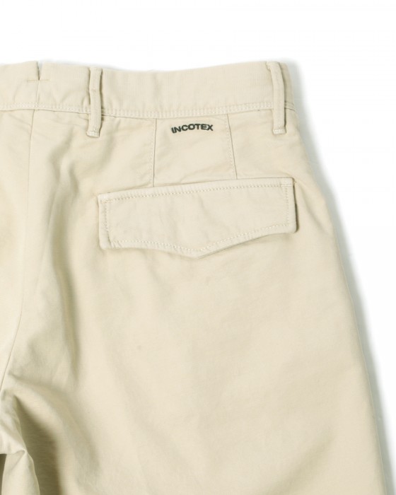 INCOTEXコットンサテン ストレッチショーツ【SLACKS】15l