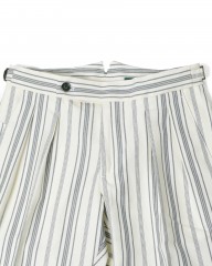 BERWICHコットンストライプ 2インプリーツアジャスターパンツ【SCOTCH/SB1087】mb_01l