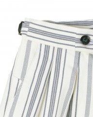 BERWICHコットンストライプ 2インプリーツアジャスターパンツ【SCOTCH/SB1087】mb_04l