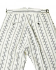 BERWICHコットンストライプ 2インプリーツアジャスターパンツ【SCOTCH/SB1087】mb_10l