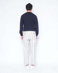 BERWICHコットンストライプ 2インプリーツアジャスターパンツ【SCOTCH/SB1087】mb_23l