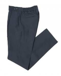 リネン ワンプリーツ テーパードパンツ【BERTO/べルト】