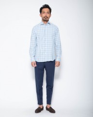 INCOTEXチノリーノ ワンプリーツ テーパードパンツ【1951 COLLECTION /541ZR】mb_01l