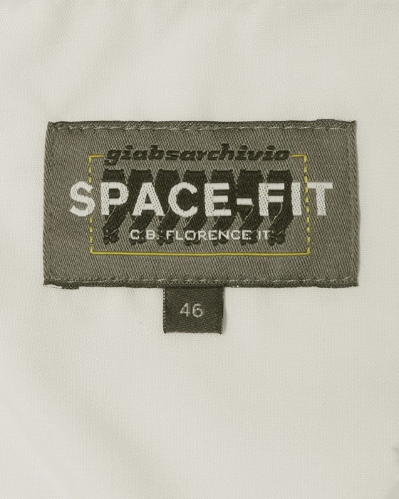 giabsarchivioワンプリーツ ストレッチコットンサテン カーゴパンツ【BRUNELLESCHI/SPACE FIT】09l